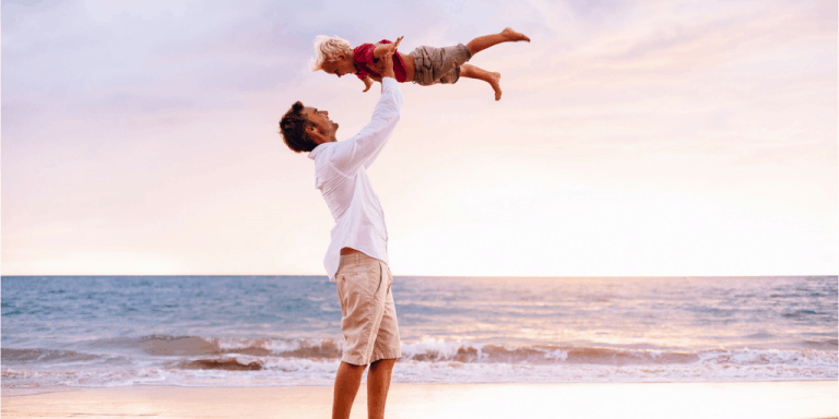 Young Father Building Financial Foundation